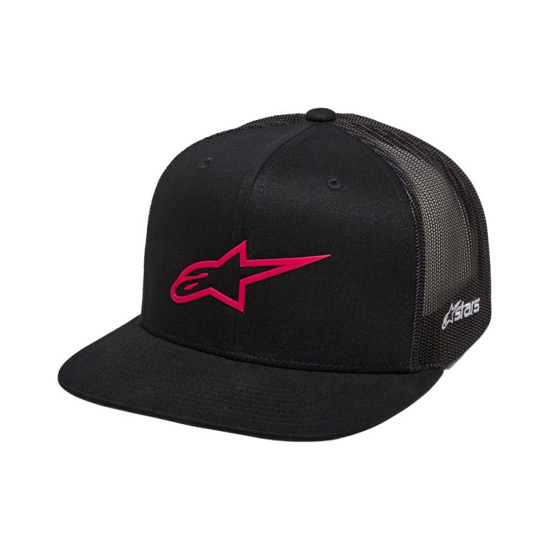 Alpinestars Ageless Black Red Trucker Hat