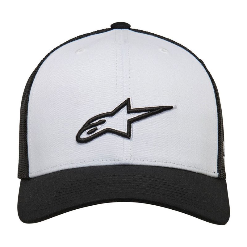 Alpinestars Ageless Black white Trucker Hat 3