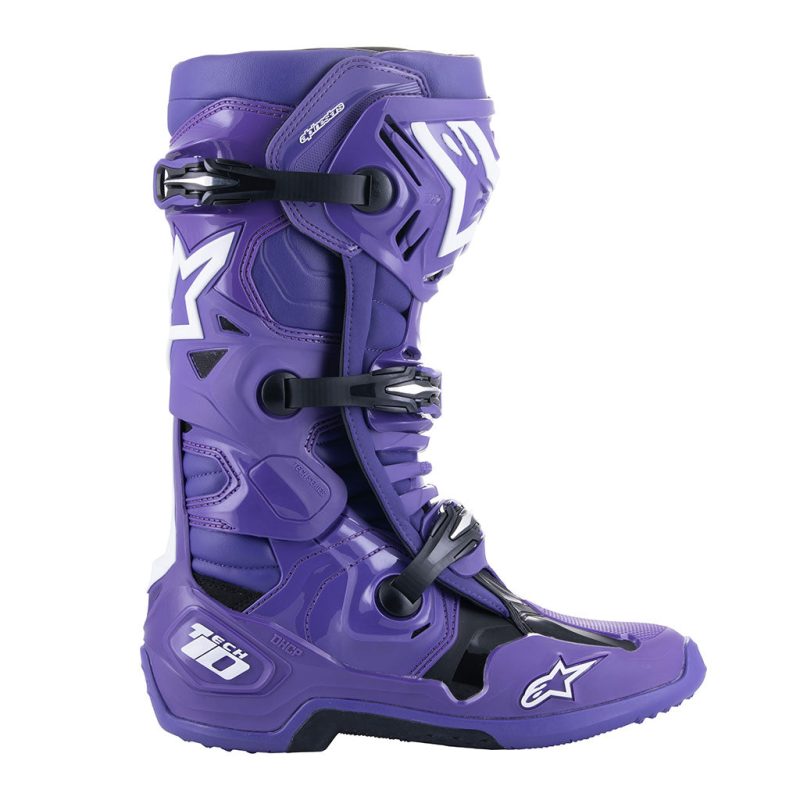 Alpinestars Tech 10 Ultra Violet Purple MX Boots 2