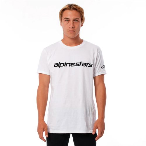 Alpinestars Linear Wordmark WHBLK Tee2