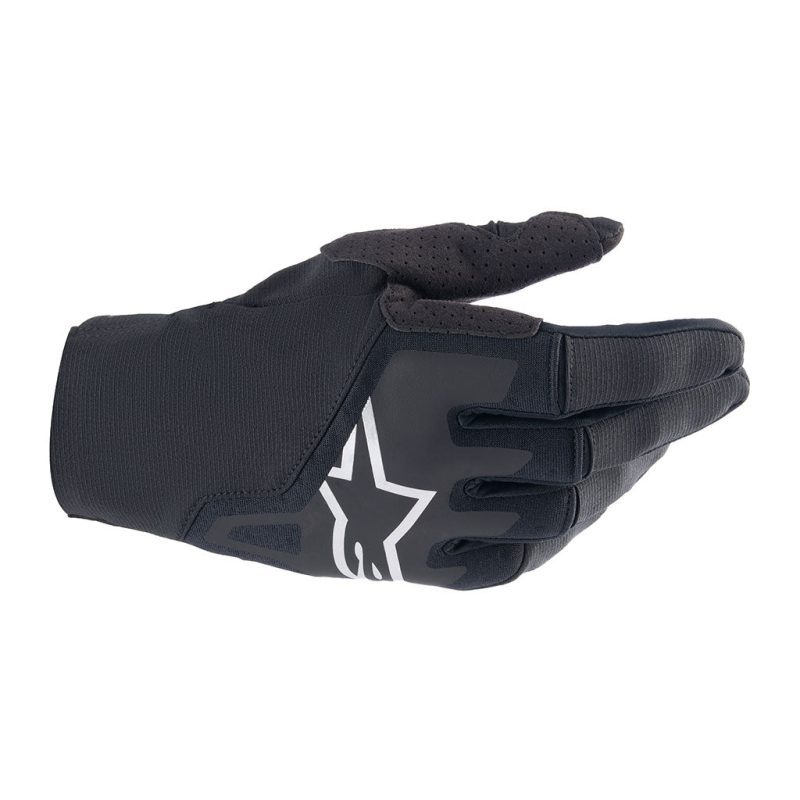 Techstar Black White Gloves top