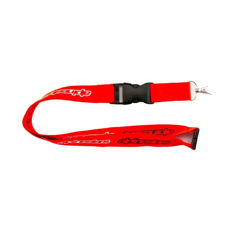 alps red core lanyard