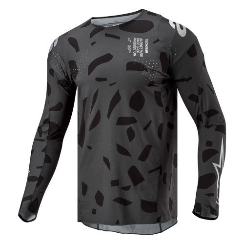 techstar graphite camo jersey front