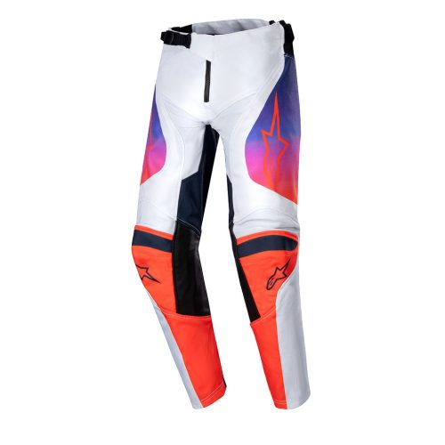 youth racer grey orange pant front