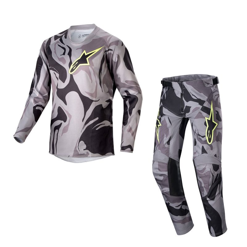 youth racer tactical grey yellow combo